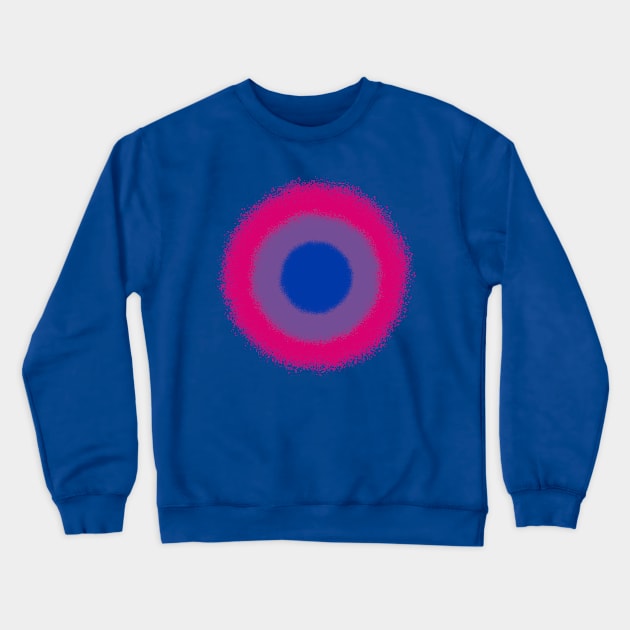 Hoop Dynamics Icon - Bisexual Pride Crewneck Sweatshirt by panicdote